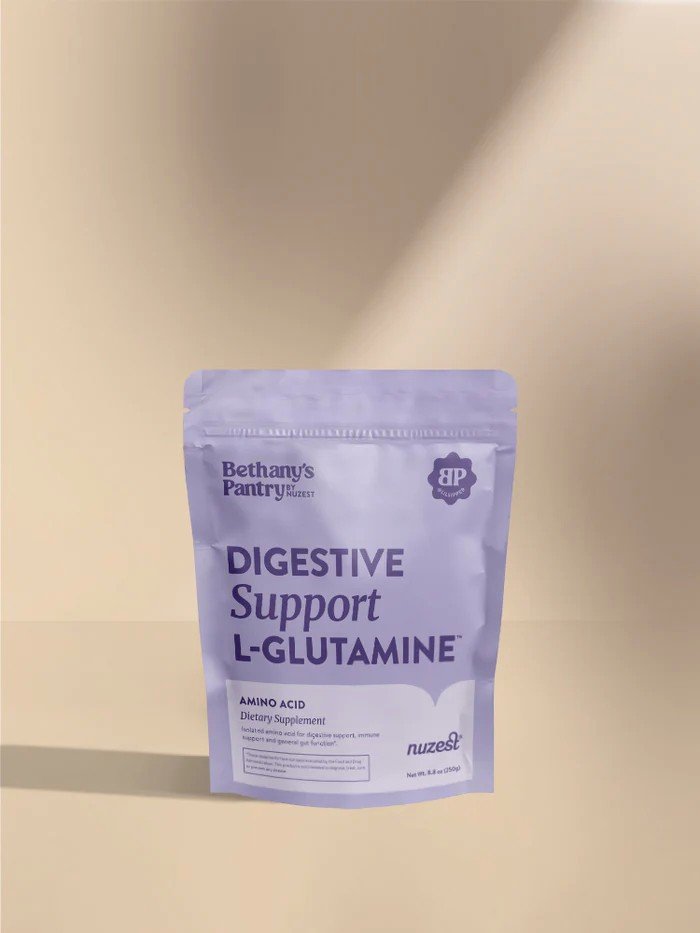 NuZest Bethany's Pantry-Digestive Support-L-Glutamine - Amino Acid - (50 servings) 8.8oz(250 g) Powder