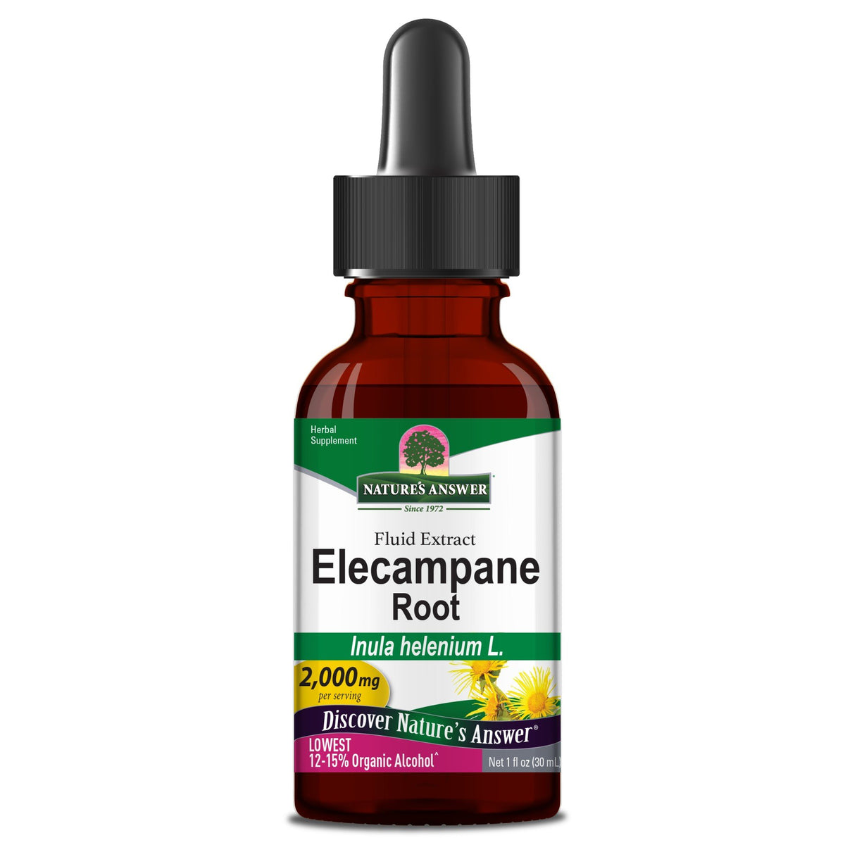 Nature's Answer Elecampane Root Extract 1 oz Liquid