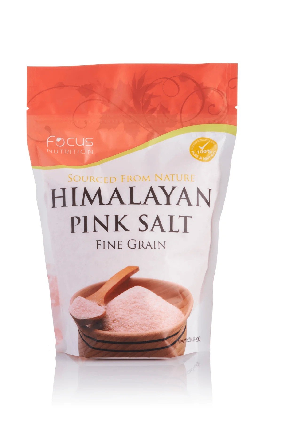 Focus Nutrition Himalayan Pink Salt -Fine Grain 2 lb Bag