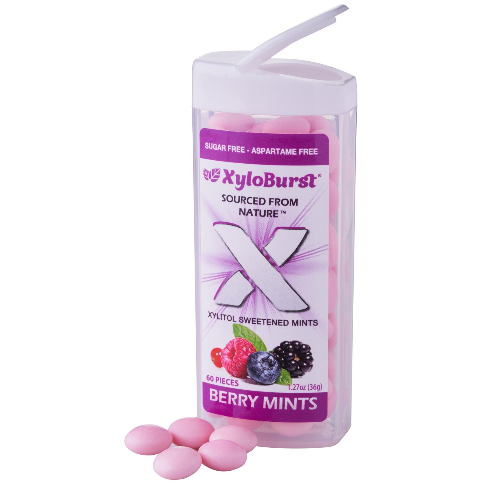 XyloBurst Berry Mints 60 ct Mint