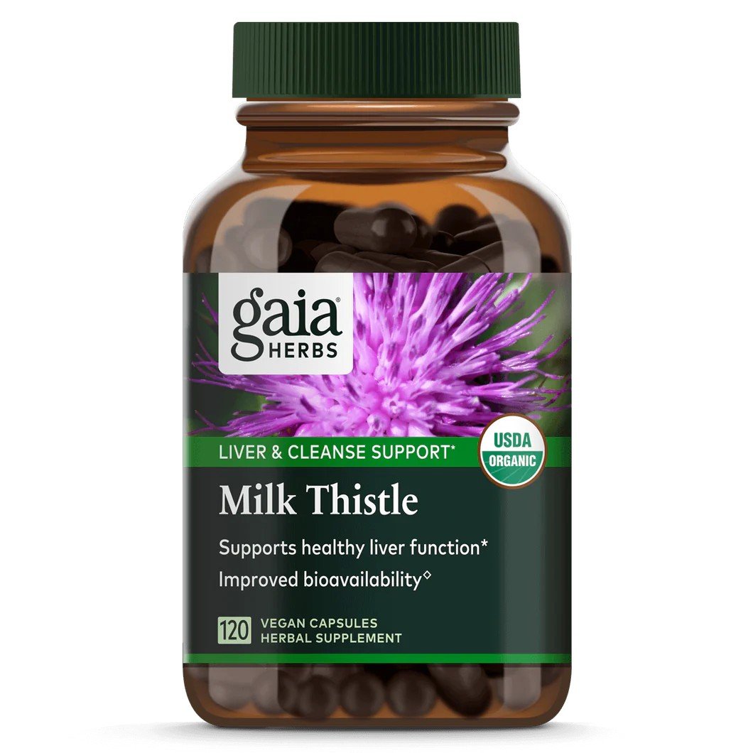 Gaia Herbs Milk Thistle 120 Vegan Capsules