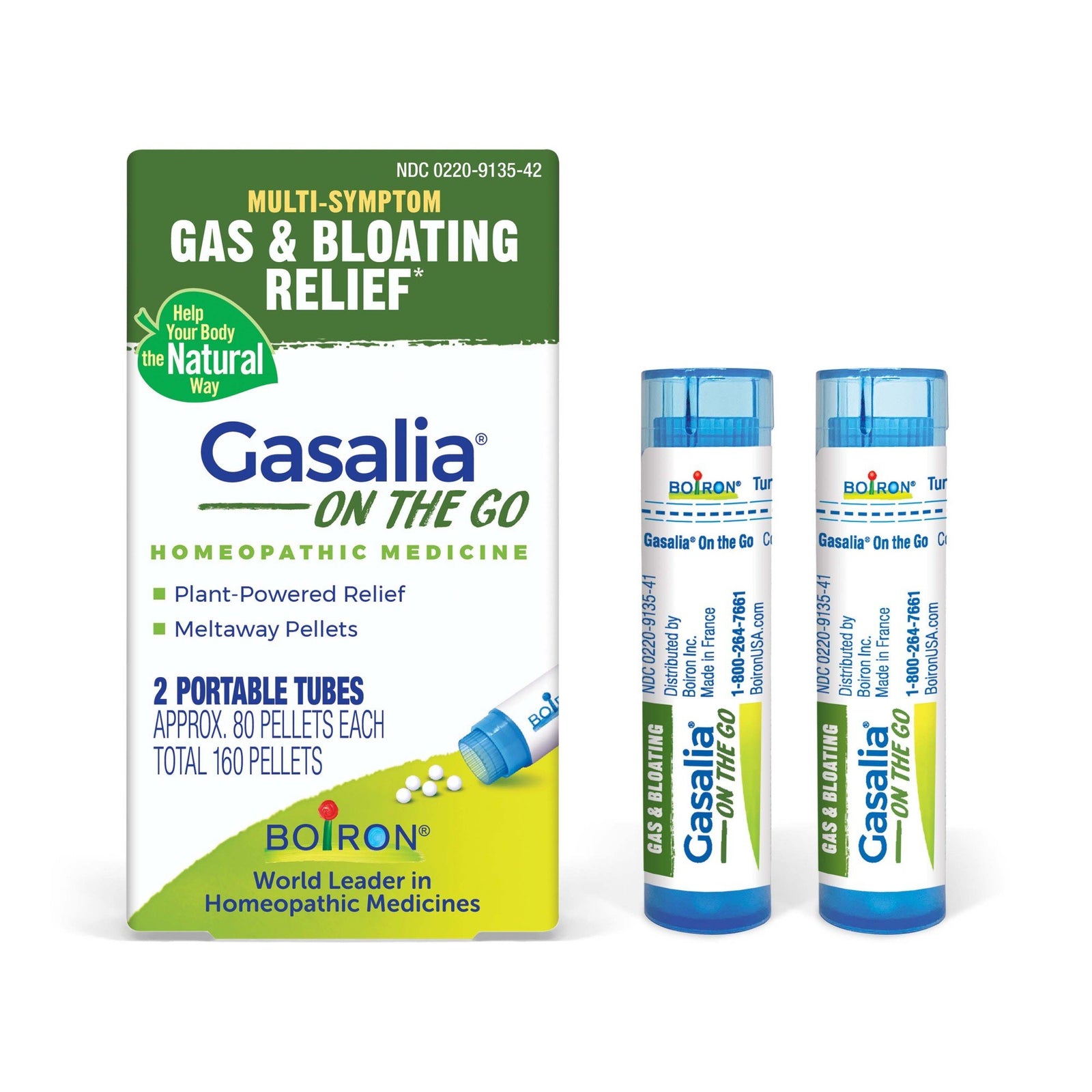 Boiron Gasalia On the Go 2 Tubes Box