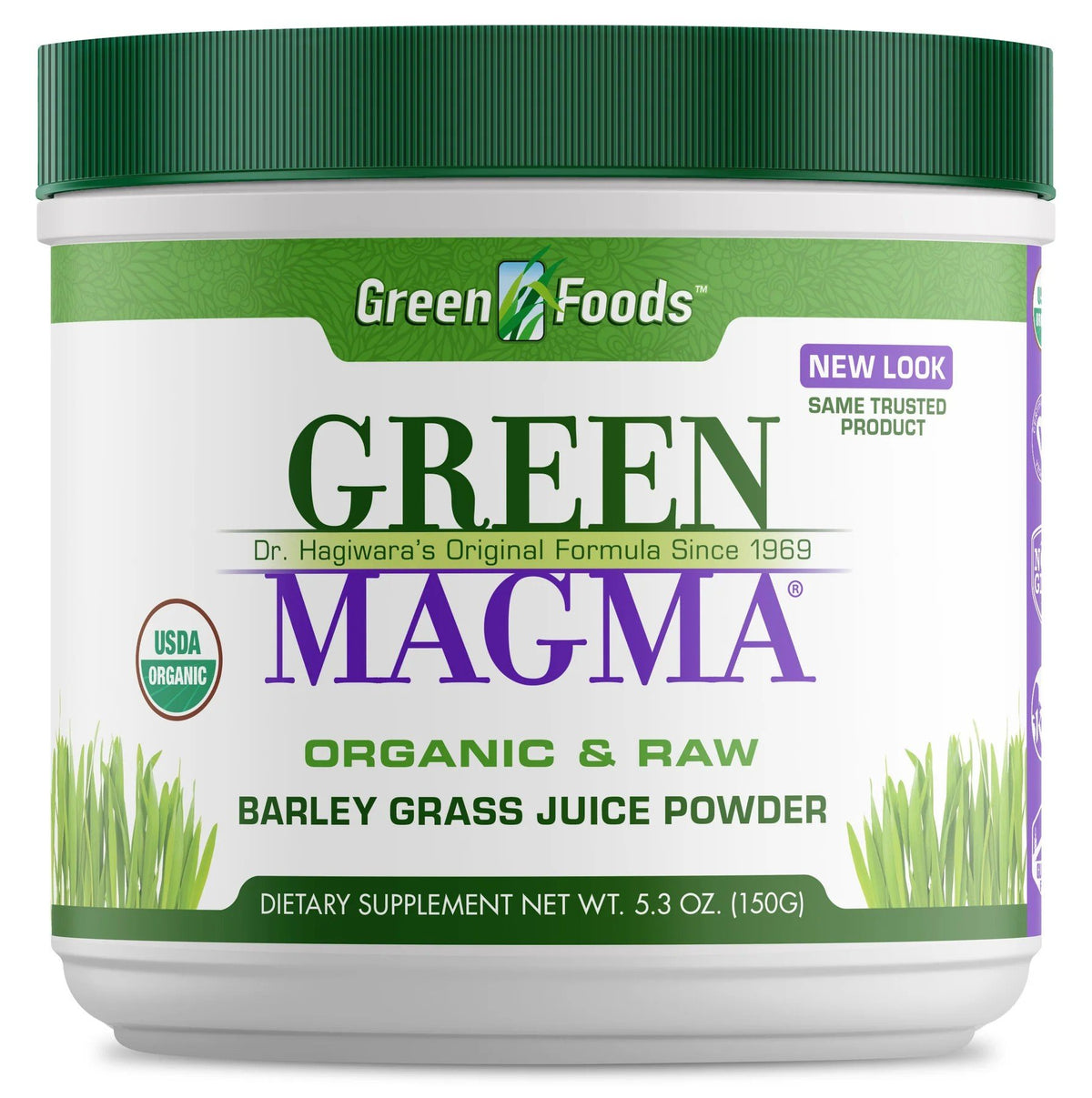 Green Foods Green Magma Barley Grass Juice Powder 5.3 oz Powder