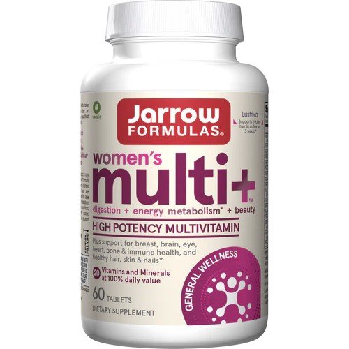 Jarrow Formulas Womens Multivitamin + Digestion &amp; Energy Metabolism 60 Tablet