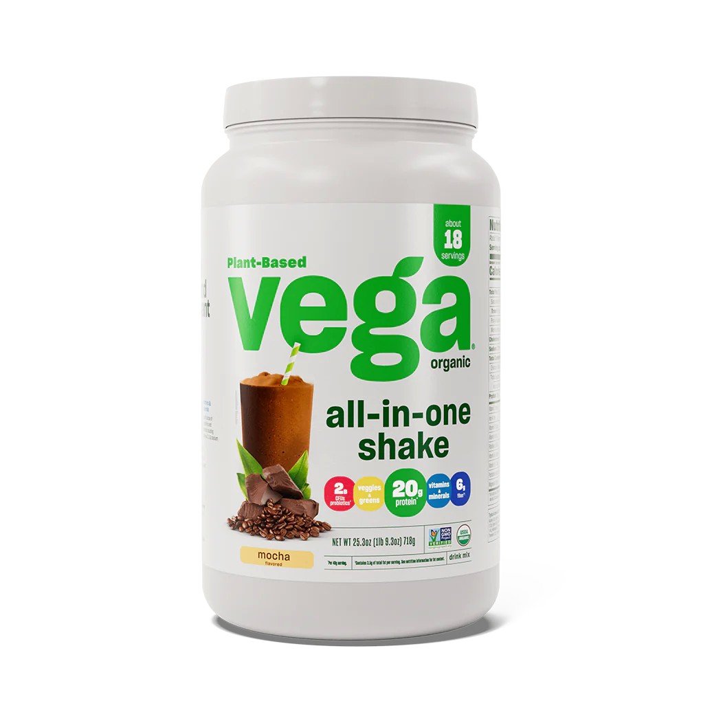 Vega Vega One Organic All-In-One Shake Mocha 25.3 oz Powder