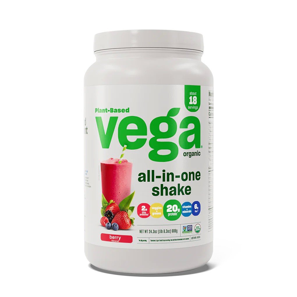 Vega Vega One Organic All-In-One Shake Berry 24.3 oz Powder