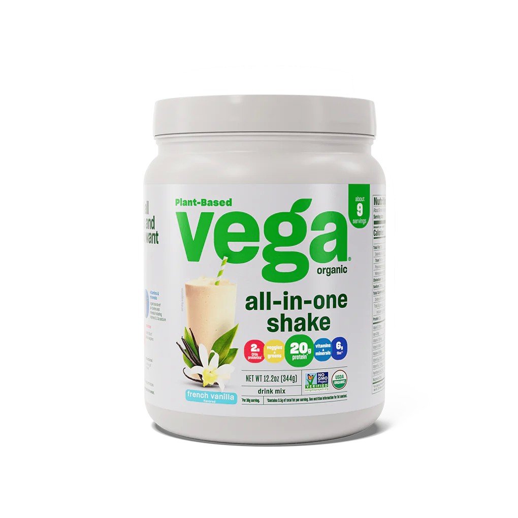 Vega Vega One Organic All-In-One Shake French Vanilla 12.2 oz Powder