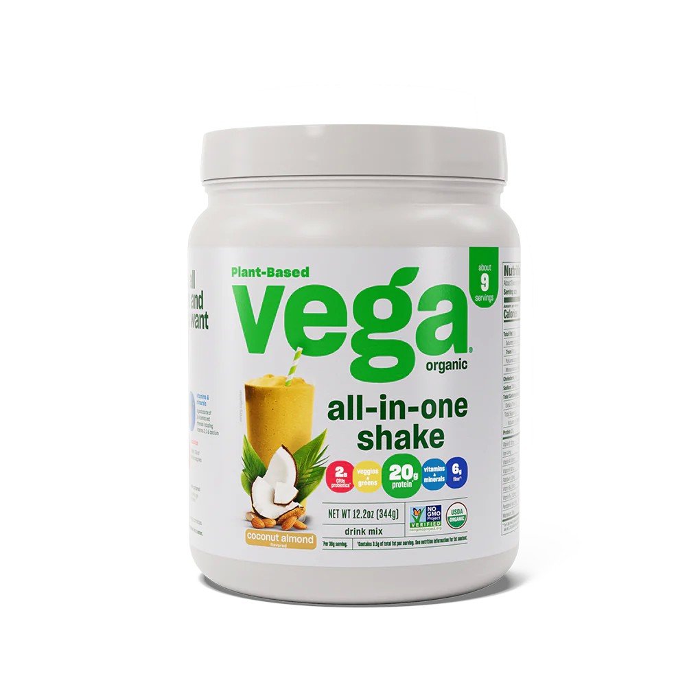 Vega Vega One Organic All-In-One Shake Coconut Almond 12.2 oz Powder