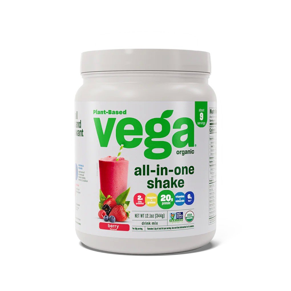 Vega Vega One Organic All-In-One Shake Berry 12.1 oz Powder