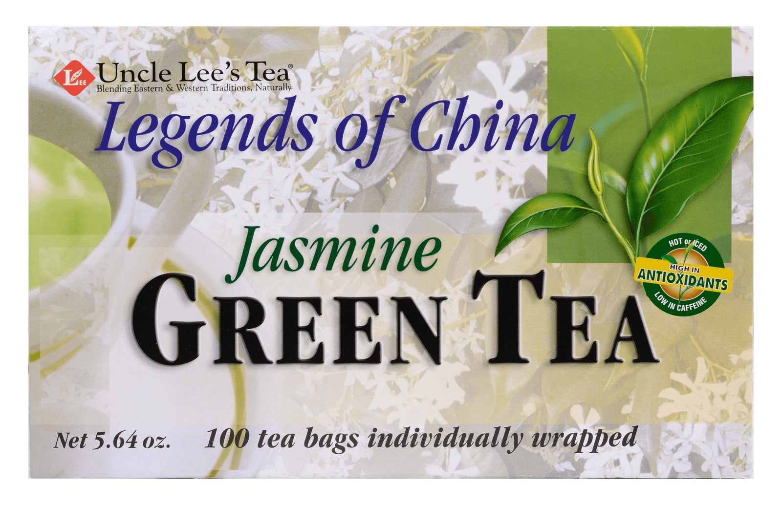 Uncle Lee's Legends of China Green Tea - Jasmine 100 Bag