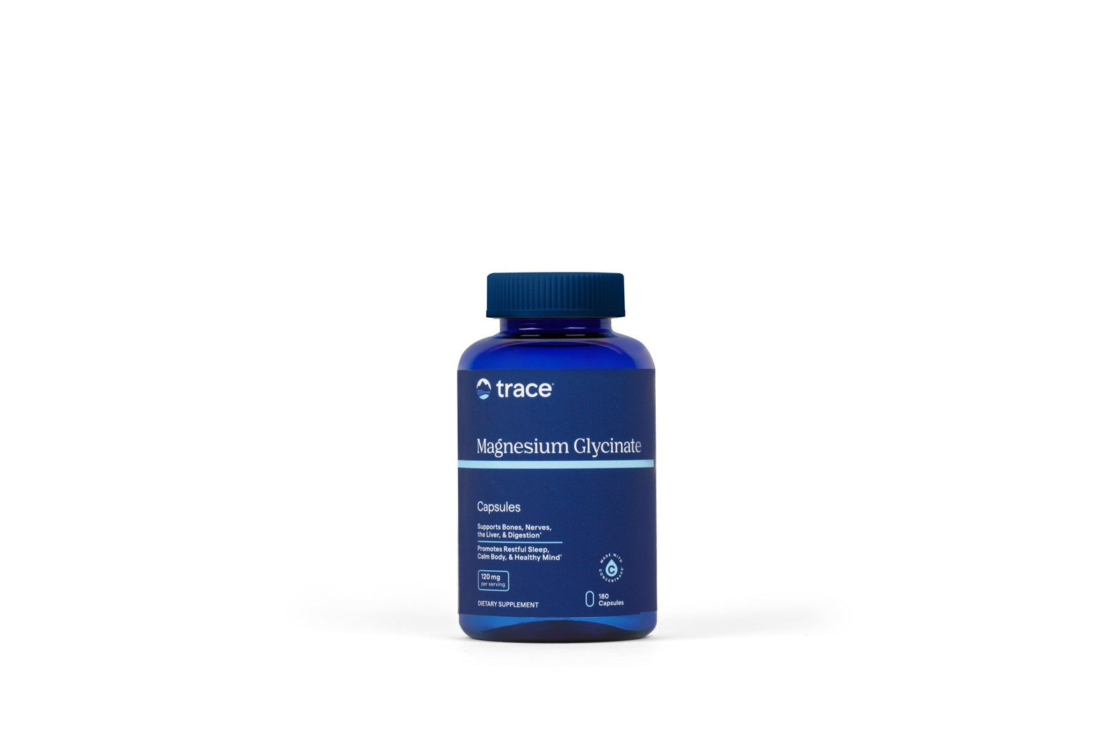 Trace Minerals Magnesium Glycinate Capsules 180 Capsule
