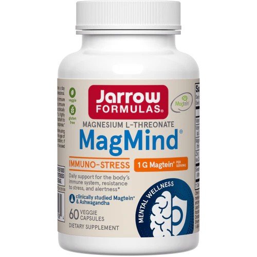 Jarrow Formulas MagMind Immuno Stress 60 Veggie Capsules