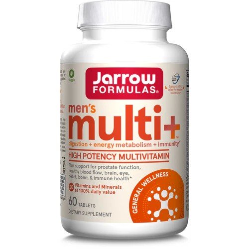 Jarrow Formulas Mens Multivitamin + Digestion &amp; Energy Metabolism 60 Tablet