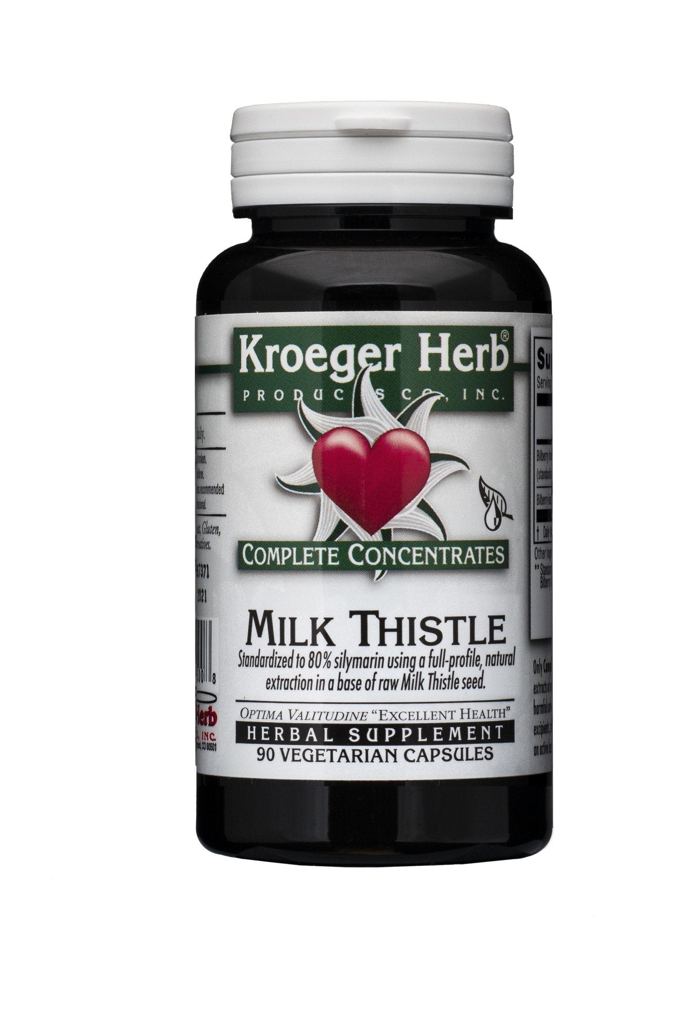 Kroeger Herbs Milk Thistle 90 Capsule