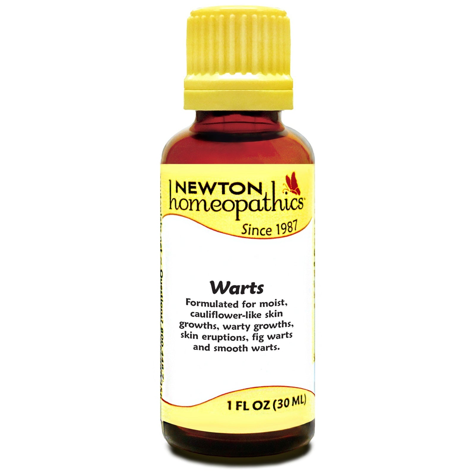 Newton Homeopathics Warts 1 oz (30 ml) Liquid