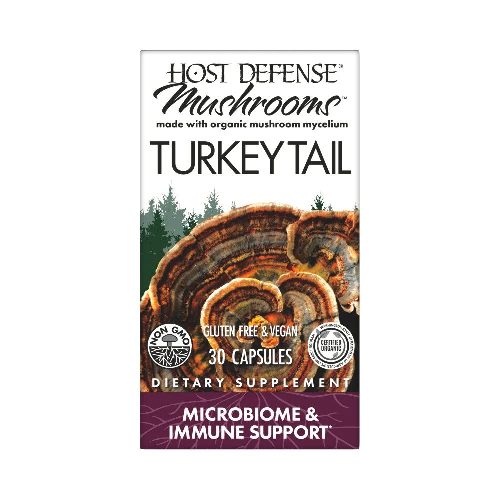 Fungi Perfecti/Host Defense Turkey Tail 30 Capsule