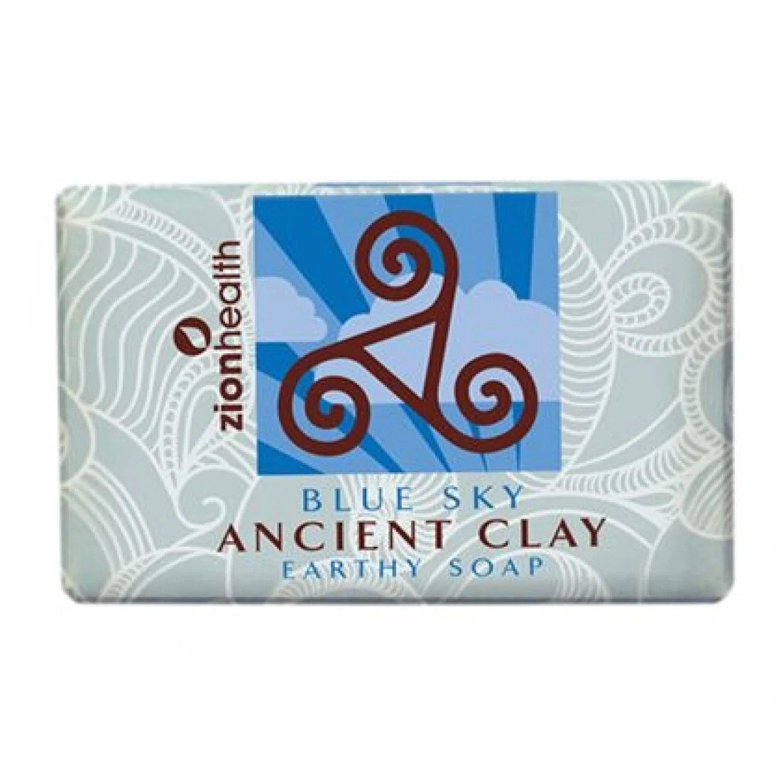 Zion Health Clay Soap Blue Sky 6 oz Bar Soap