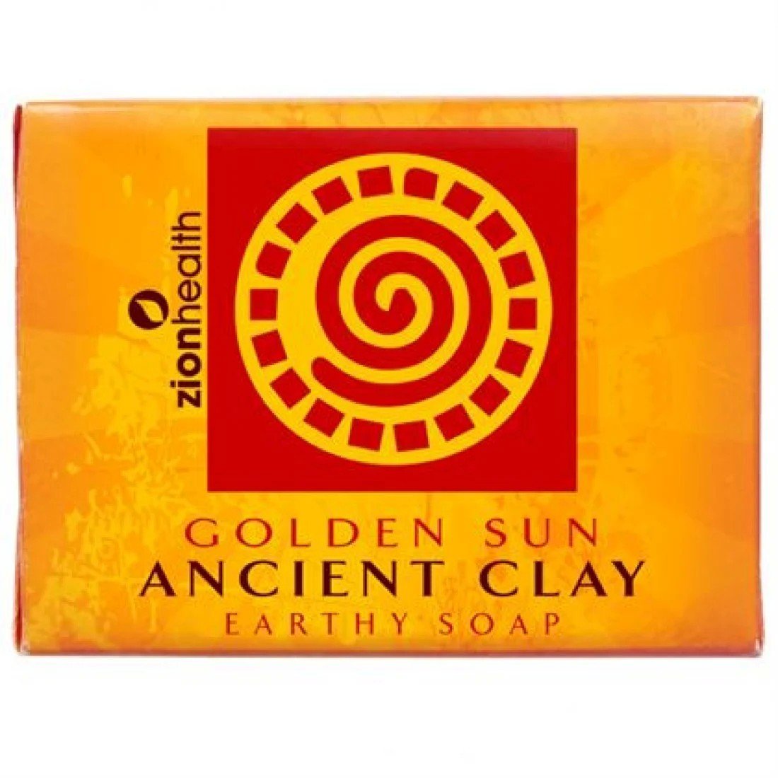 Zion Health Golden Sun Clay Soap 6 oz Bar Soap
