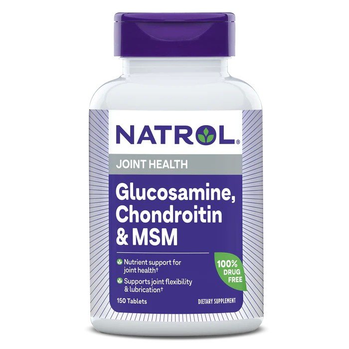 Natrol Glucosamine Chondroitin & MSM 150 Tablet