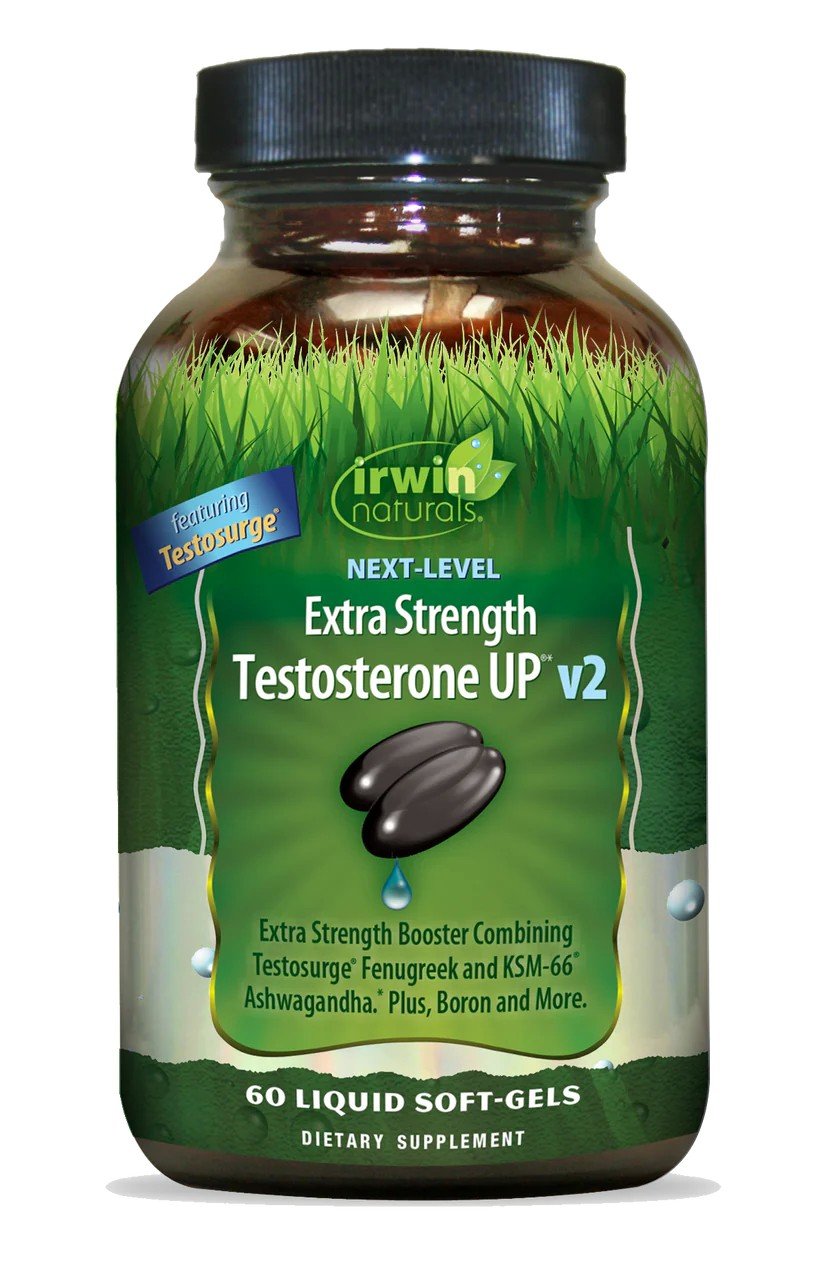 Irwin Naturals Next-Level Extra Strength Testosterone UP V2 60 Softgel