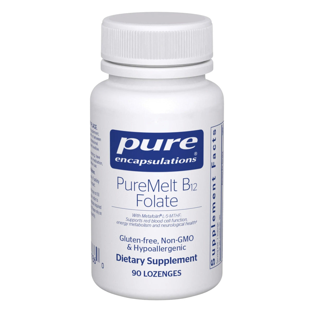 Pure Encapsulations PureMelt B12 Folate 90 Lozenge
