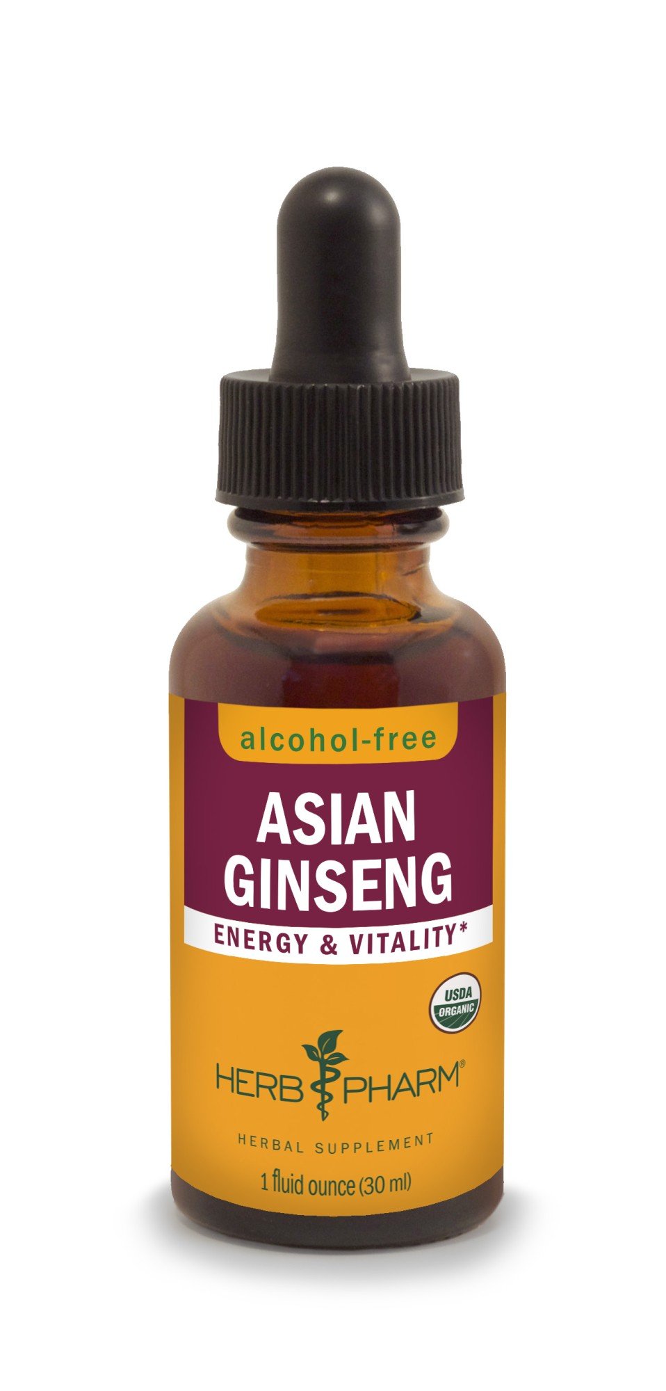Herb Pharm Asian Ginseng Glycerite 1 oz Liquid