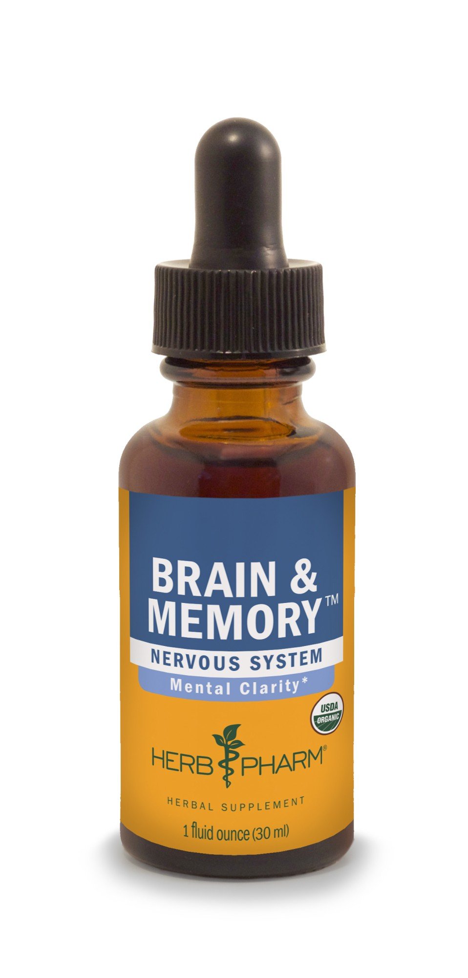 Herb Pharm Brain &amp; Memory Tonic 1 oz Liquid