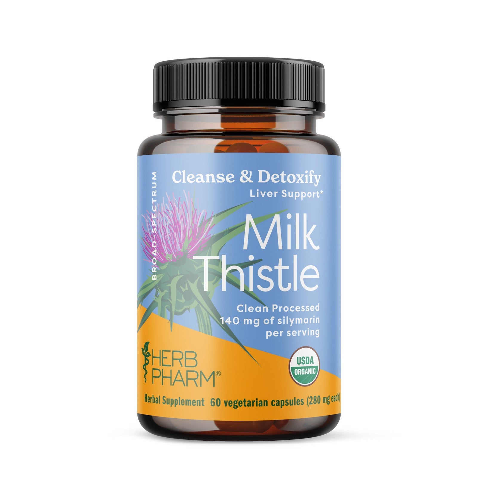 Herb Pharm Milk Thistle Capsules 60 VegCap