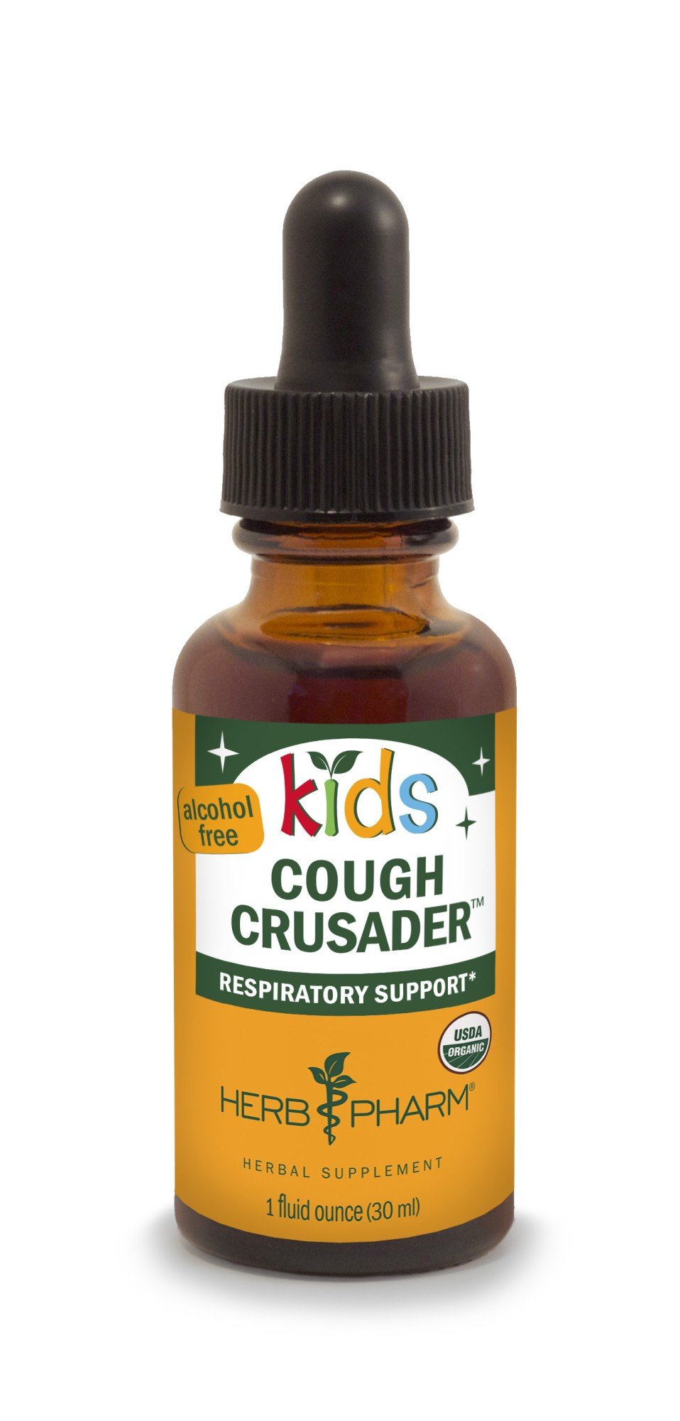 Herb Pharm Kids Cough Crusader 1 oz Liquid