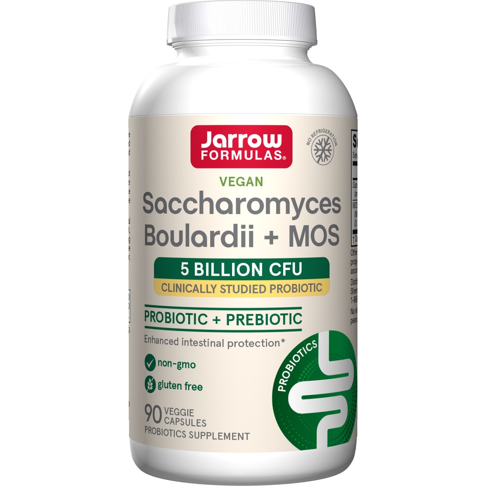 Jarrow Formulas Saccharomyces Boulardii + MOS 90 VegCap