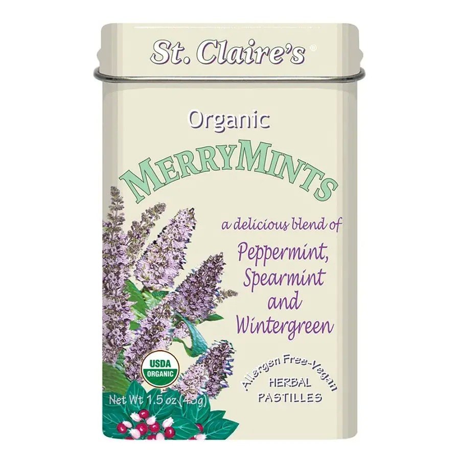 St.Claires Organics Organic Merrymints 1.5 oz Tin