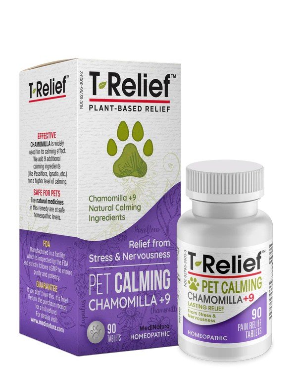 MediNatura T-Relief Pet Calming Chamomilla +9 90 Tablet
