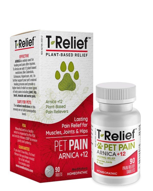 MediNatura T-Relief Pet Pain Arnica +12 90 Tablet