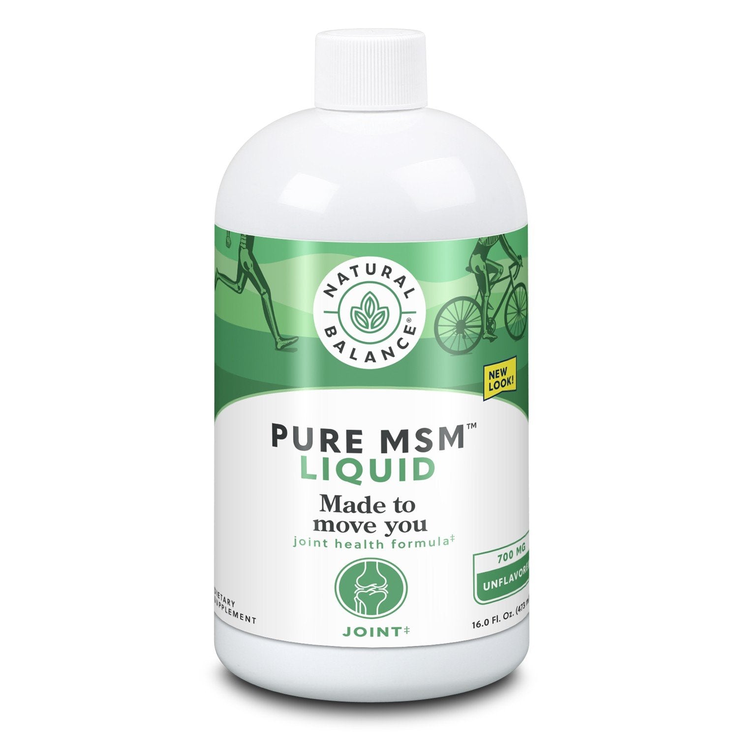 Natural Balance Pure MSM 700 mg Unflavored Liquid 16 oz Liquid