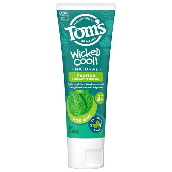 Tom's Of Maine Anticavity Children's Toothpaste Wicked Cool 5.1 oz Paste