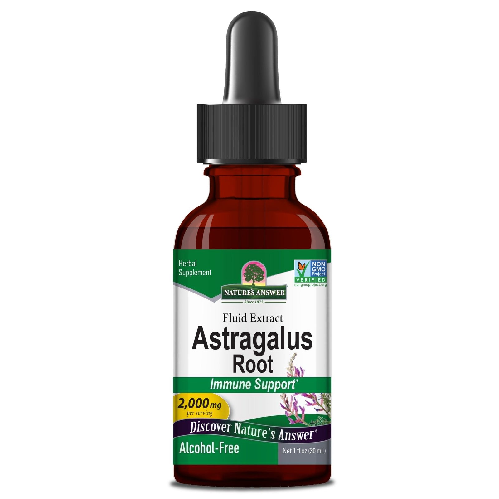 Nature's Answer Astragalus Extract Alcohol-Free 1 oz Liquid
