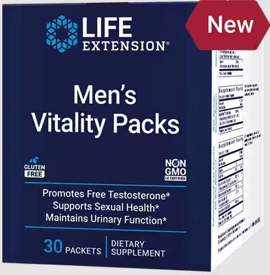 Life Extension Men&#39;s Vitality Packs 30 Packet