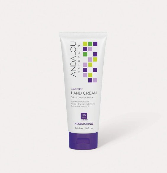 Andalou Naturals Lavender Shea Hand Cream 3.4 oz Cream