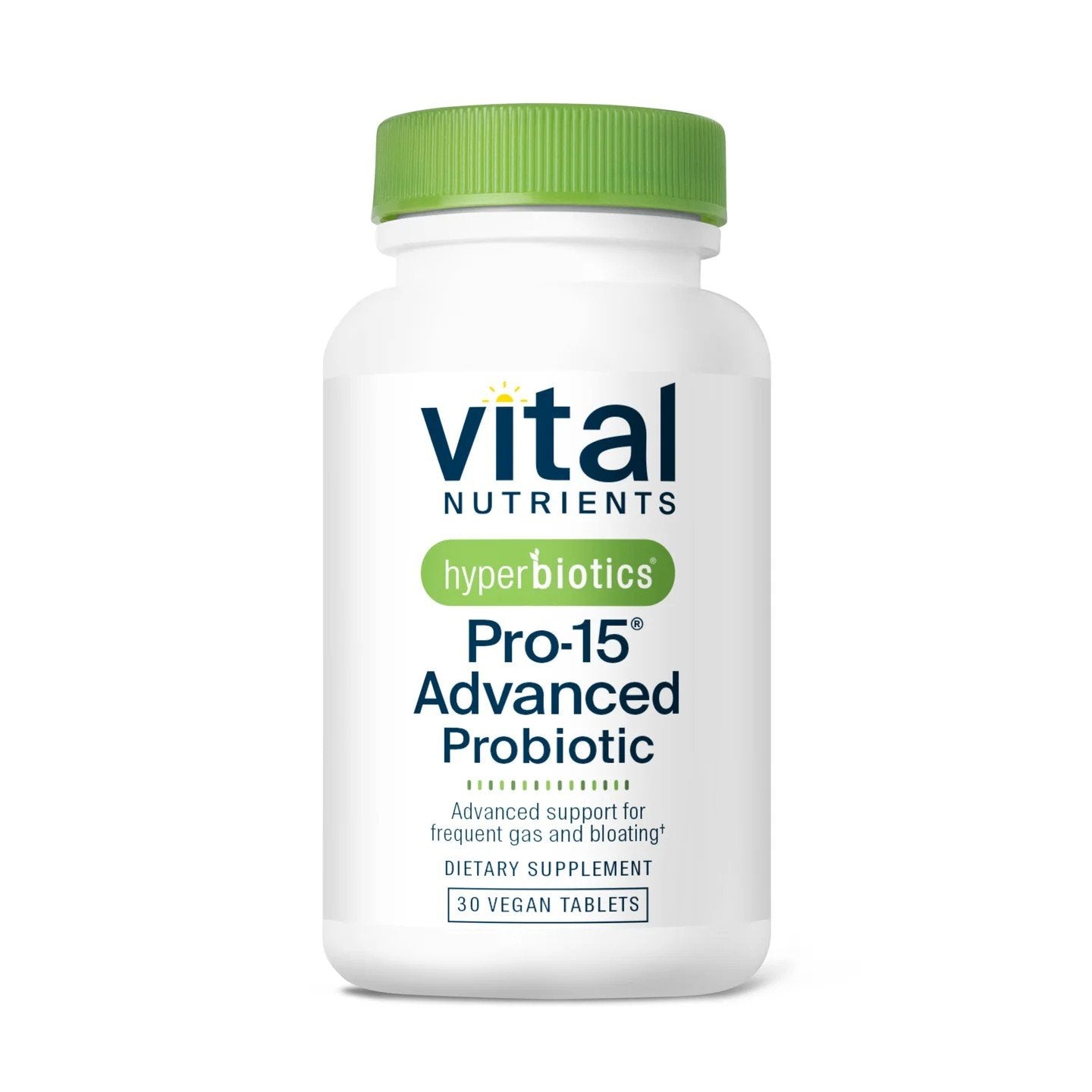 Vital Nutrients Hyperbiotics Pro-15 Advanced Probiotic 30 Vegan Tablet