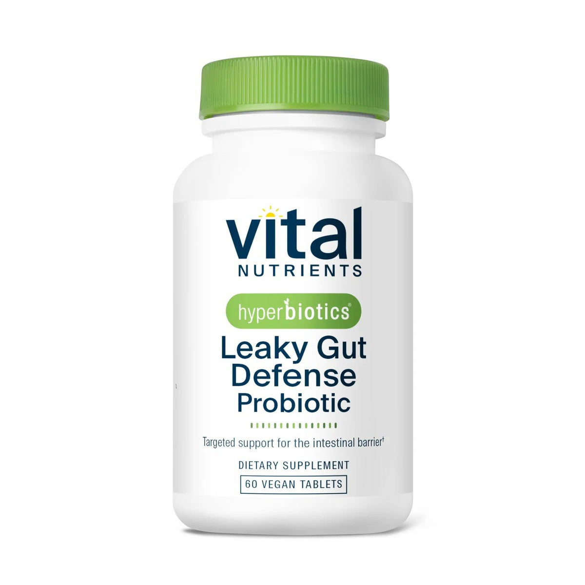 Vital Nutrients Hyperbiotics Leaky Gut Defense Probiotic 60 Vegan Tablets