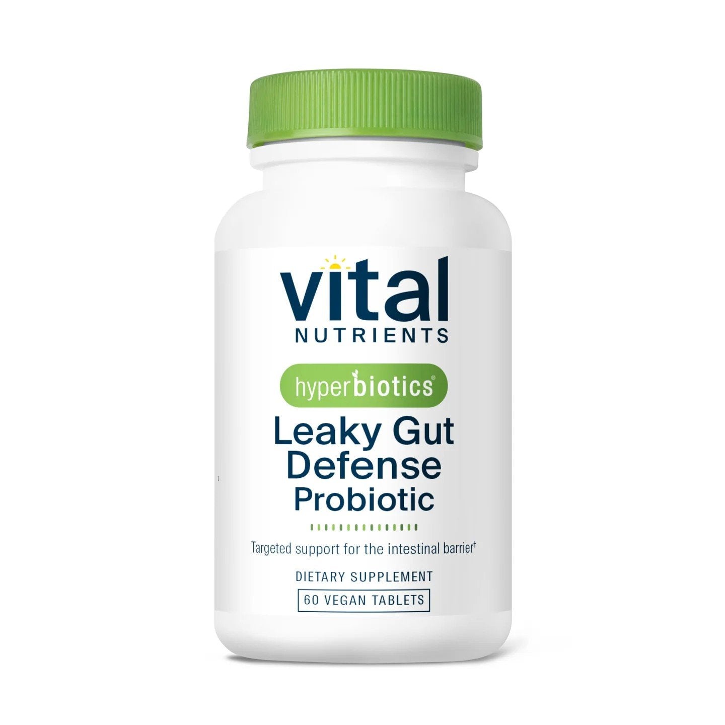 Vital Nutrients Hyperbiotics Leaky Gut Defense Probiotic 60 Vegan Tablets