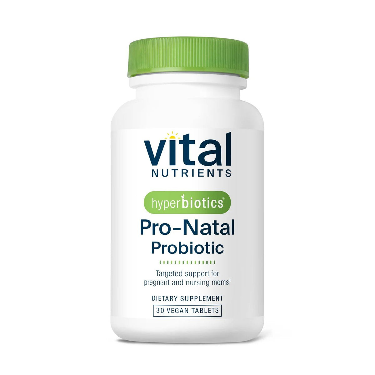 Vital Nutrients Hyperbiotics PRO-Natal Probiotic 30 Vegan Tablets