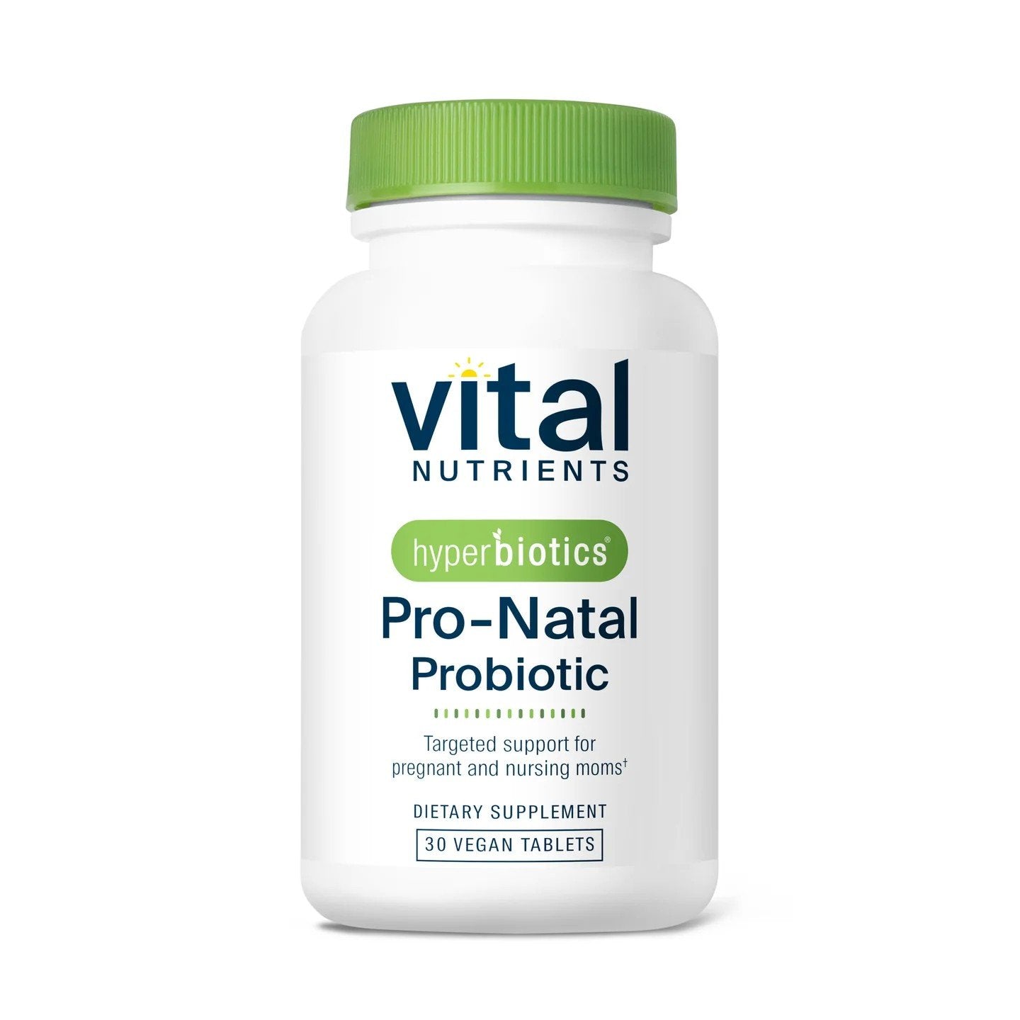 Vital Nutrients Hyperbiotics PRO-Natal Probiotic 30 Vegan Tablets
