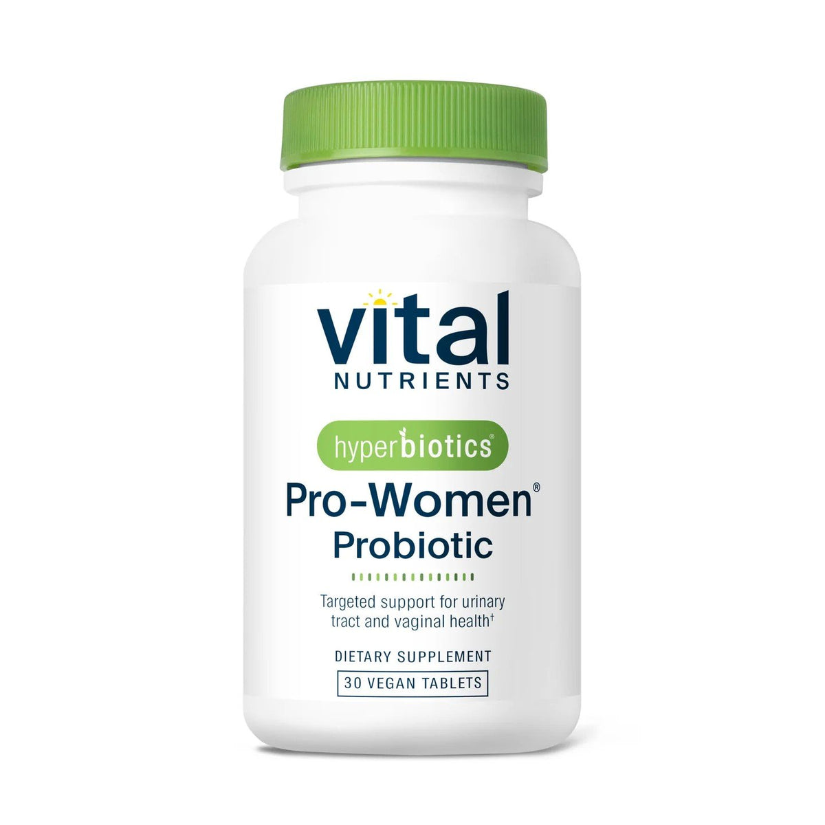 Vital Nutrients Hyperbiotics Pro-Women Probiotic 30 Vegan Tablets