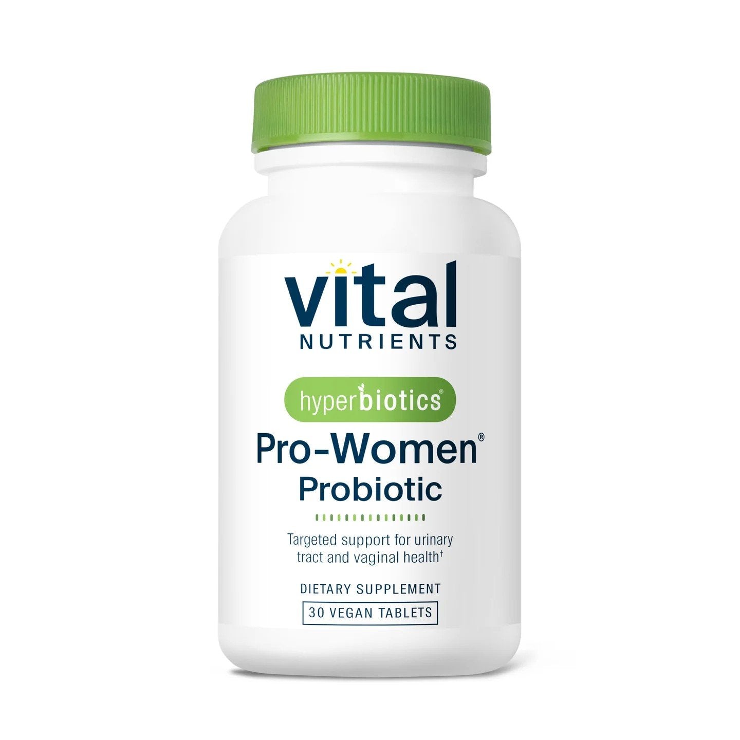 Vital Nutrients Hyperbiotics Pro-Women Probiotic 30 Vegan Tablets