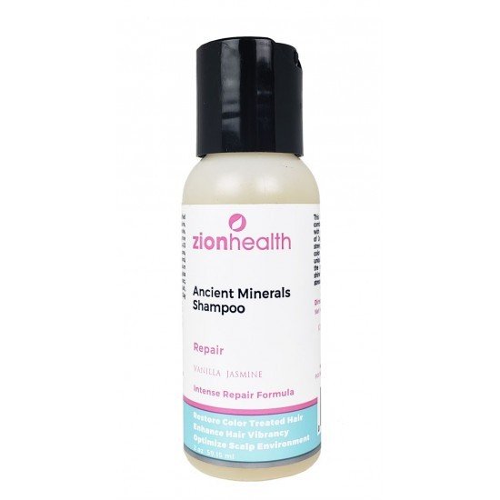 Zion Health Adama Minerals Vanilla Jasmine Repair Shampoo 2 oz Liquid