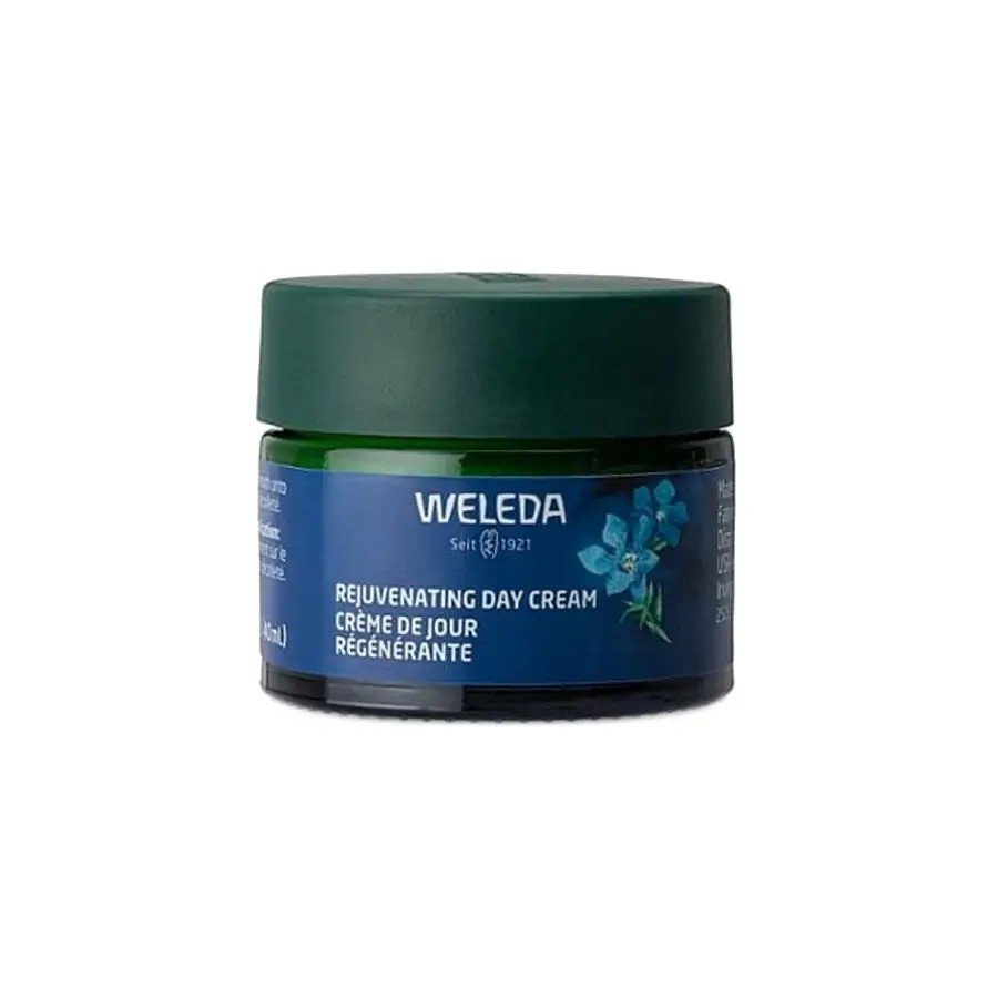 Weleda Rejuventating Day Cream-Blue Gentian &amp; Edelweiss 1.3 fl oz. Cream