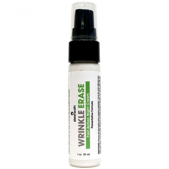 Zion Health Wrinkle Eraser Night Cream 1 oz Cream