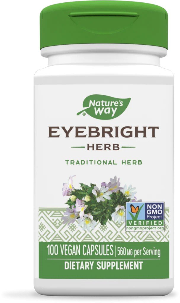 Nature&#39;s Way Eyebright Herb 100 Capsule