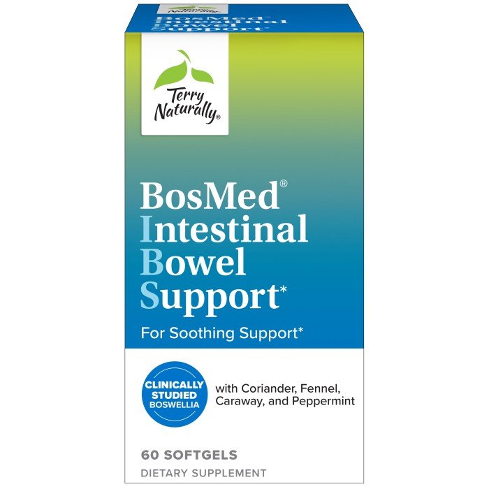 EuroPharma (Terry Naturally) BosMed Intestinal Bowel Support 60 Softgel